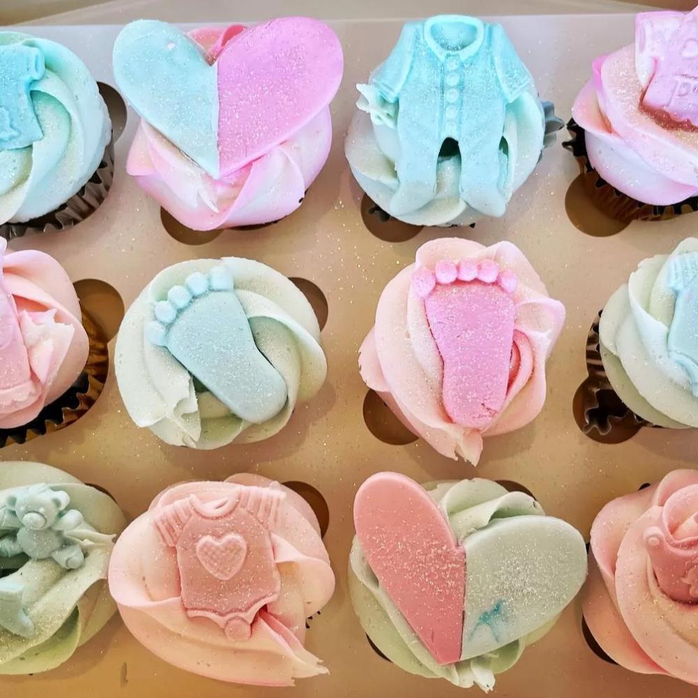Gender Reveal Cupcake Minis