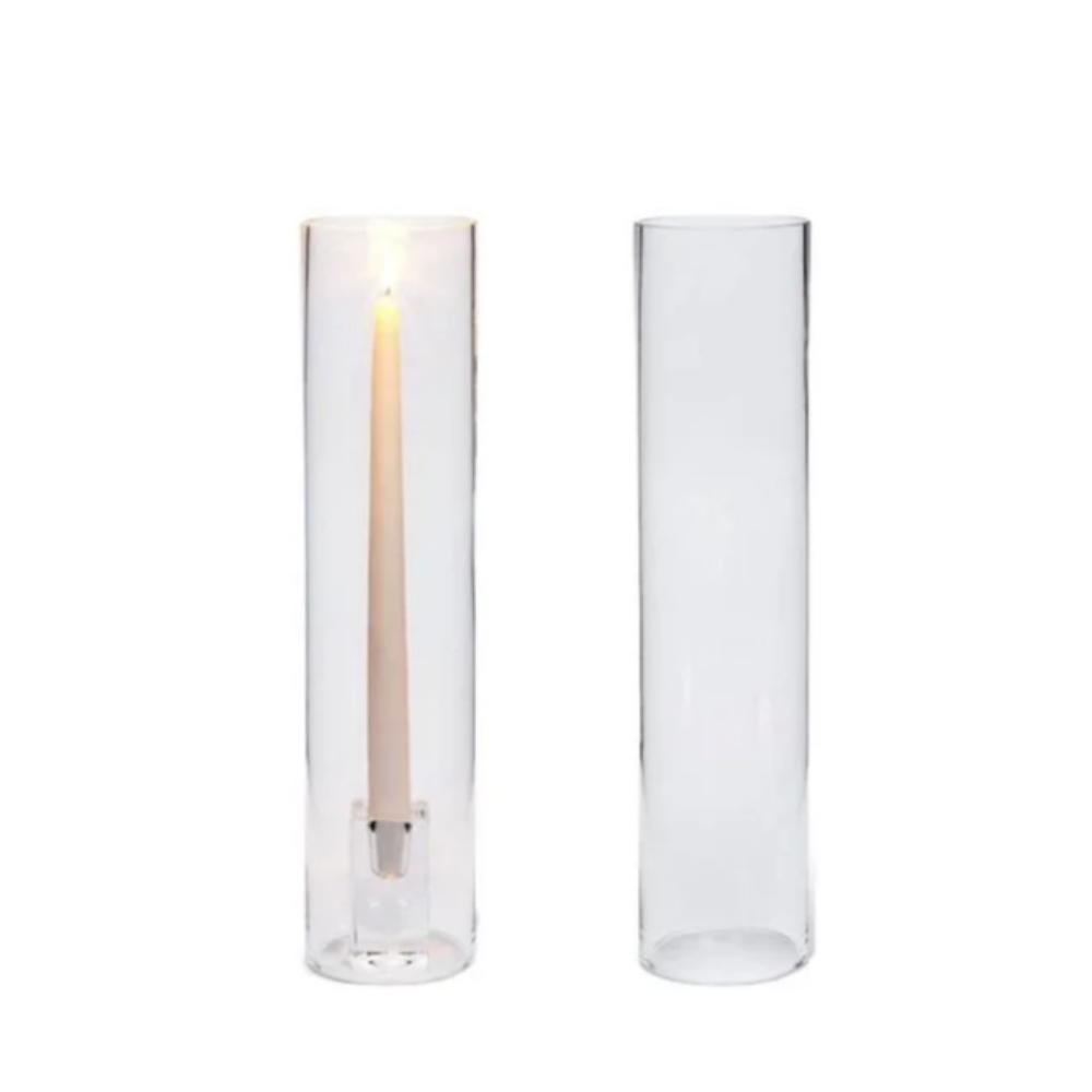 Glass Candle Stick Sleeve