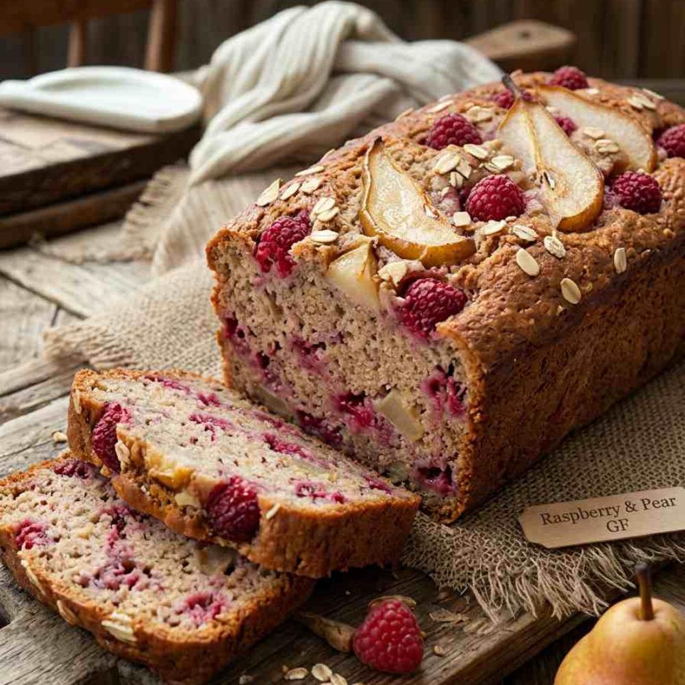 2kg Loaf Bread - Raspberry & Pear or Banana, Choc Chip & Coconut - Gluten Free