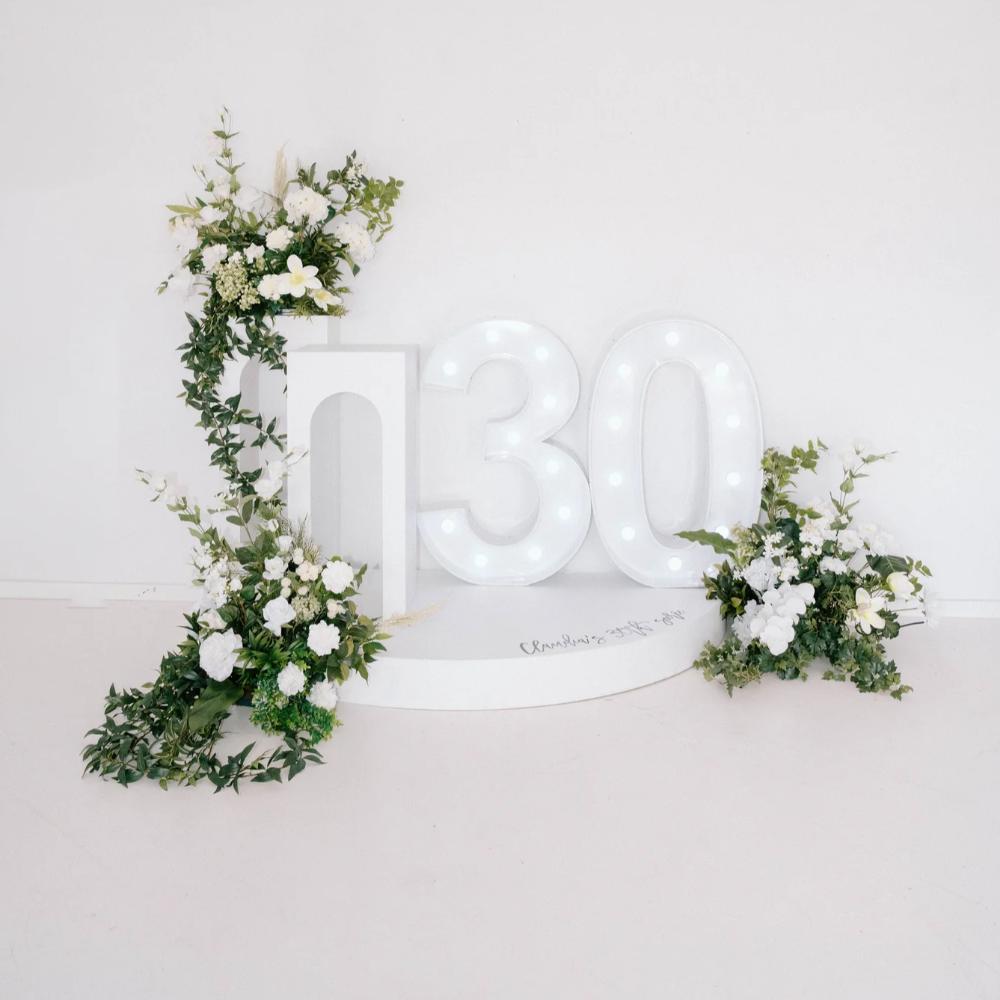 Claudia Light Up Numbers and Flowers Package