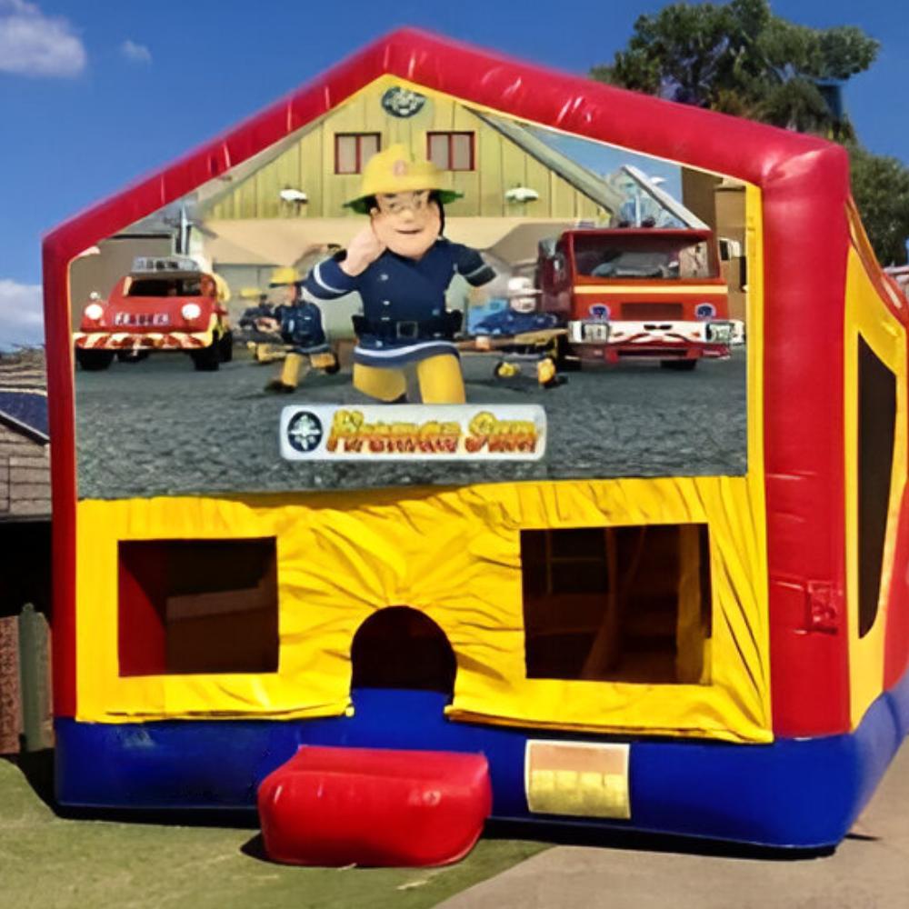 Fireman Sam Medium Banner Jumping Castle
