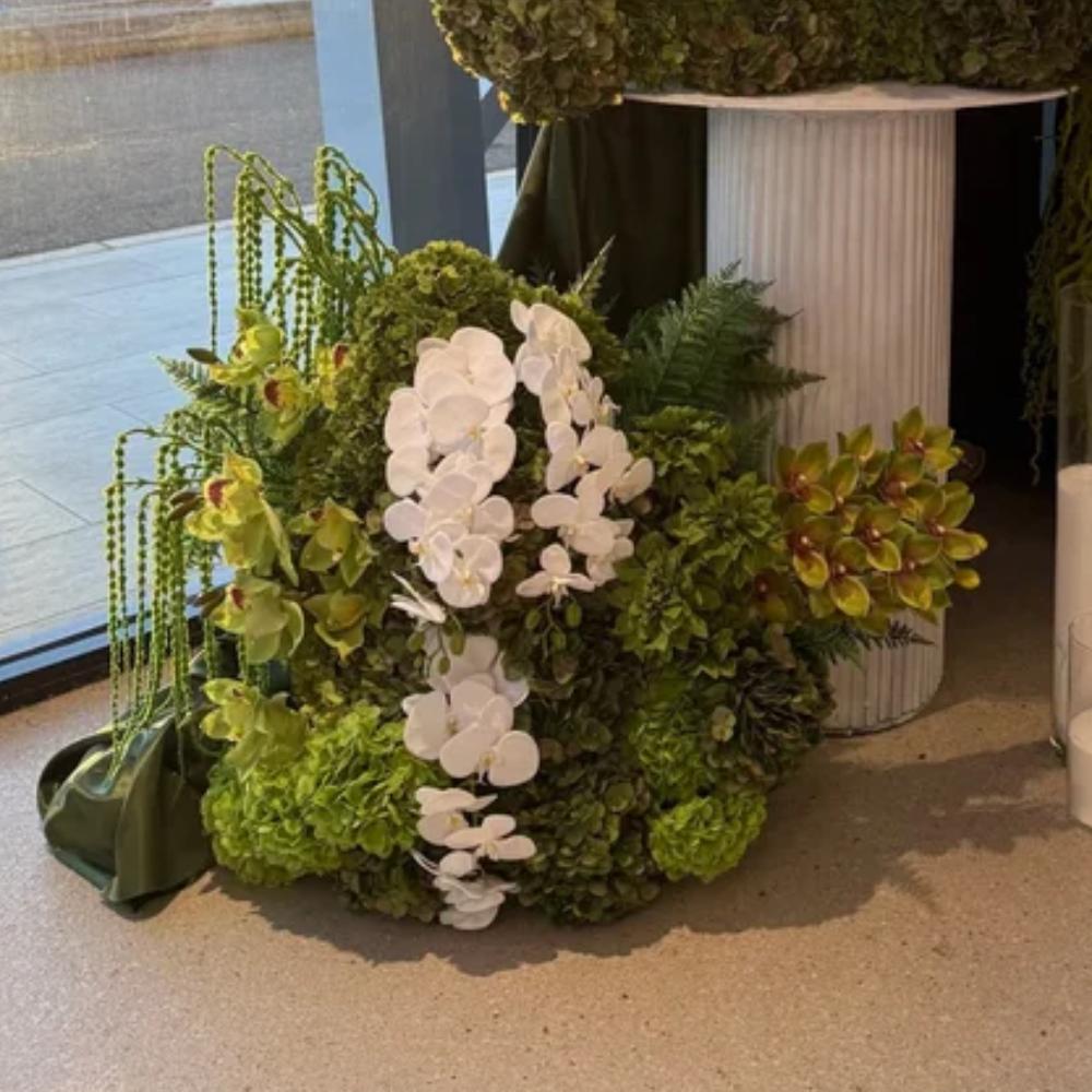 Faux Floral Arrangements (Floor) x 2