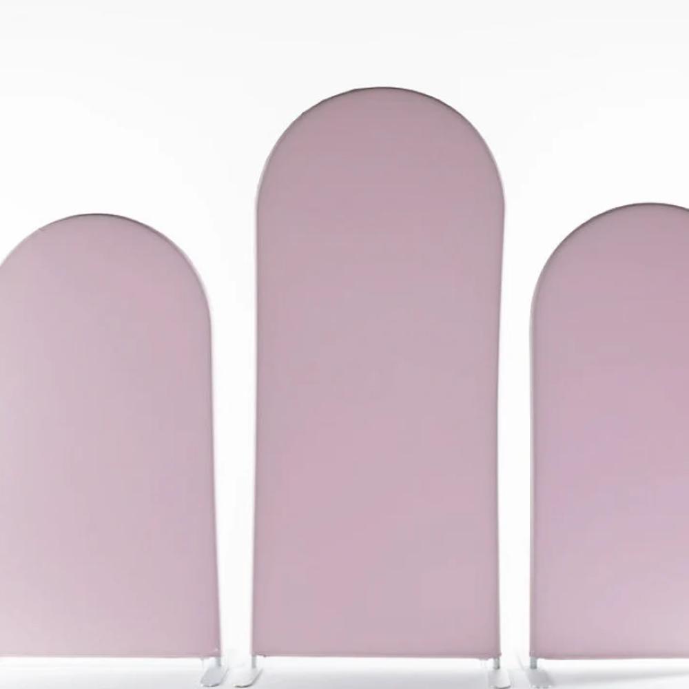 Nude Pink Trio Arch Backdrop