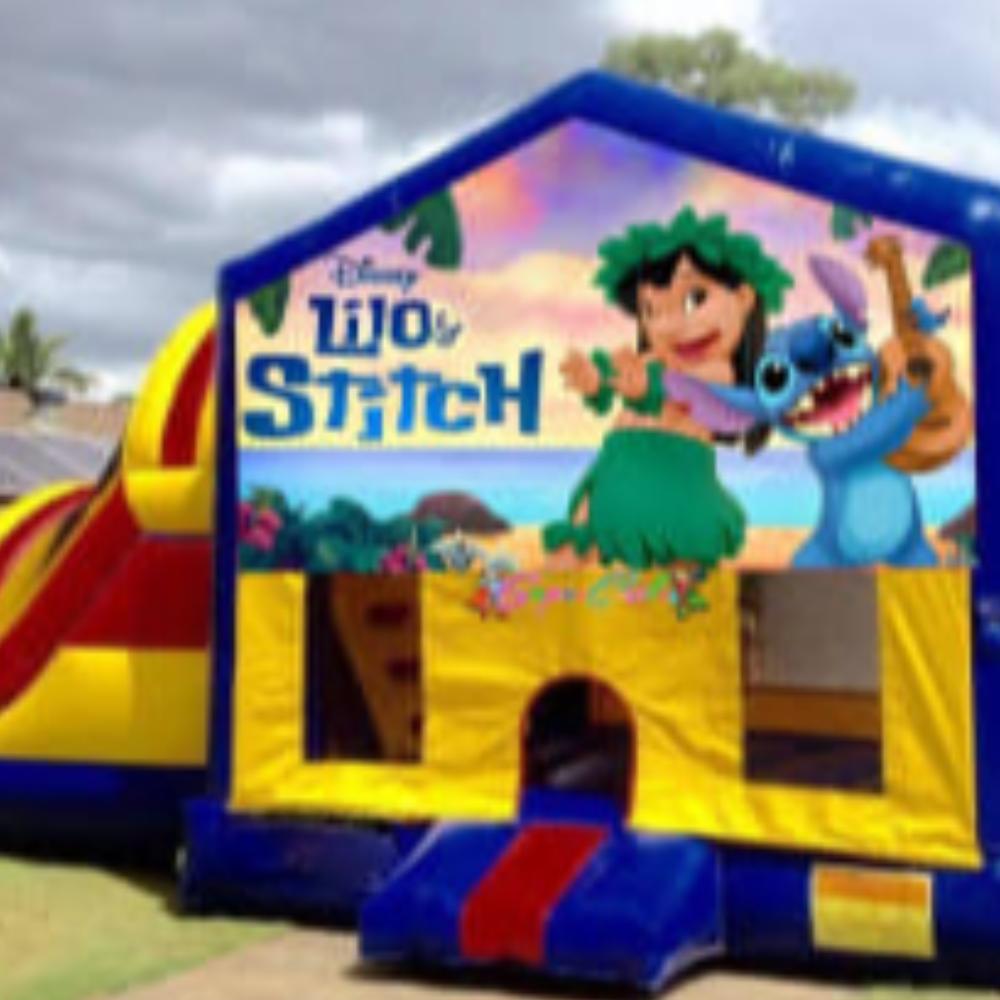 Lilo & Stitch Large Banner Jumping Castle