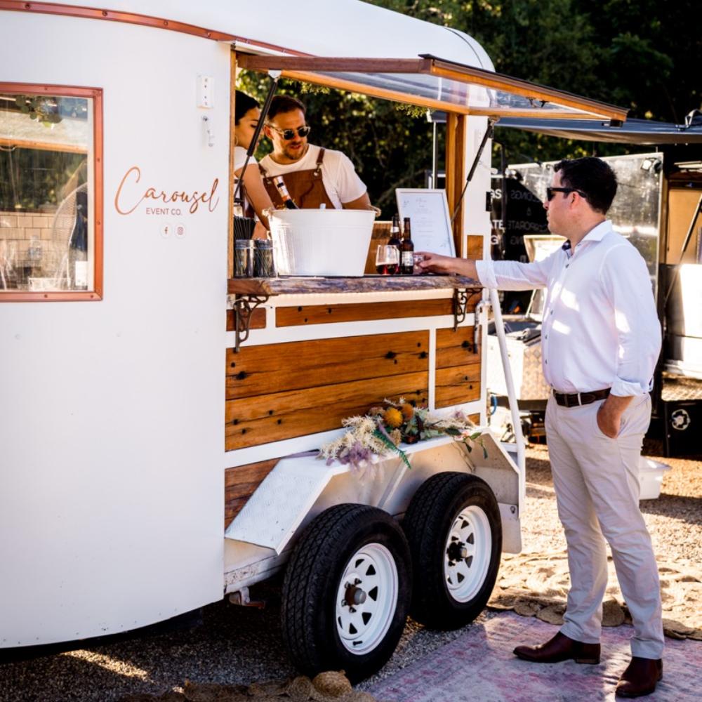 Mobile Horse Float Bar ' The Drunken Brumby'