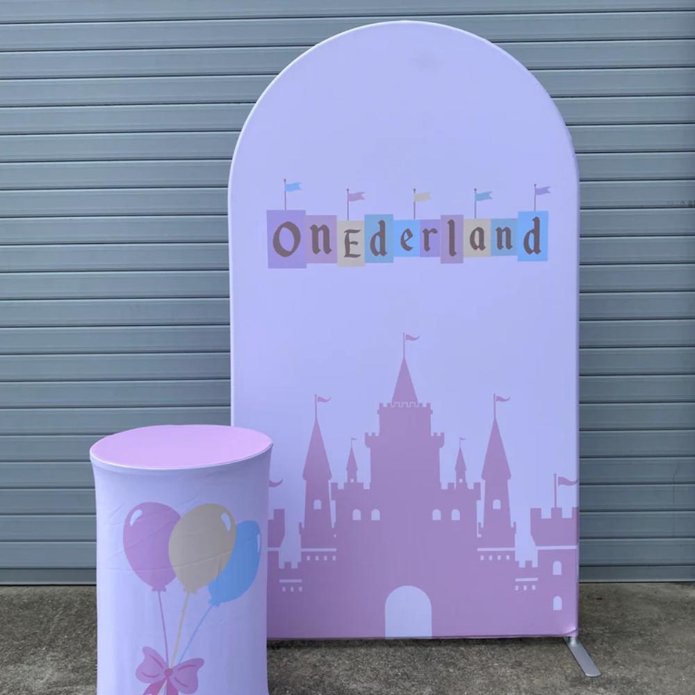 ONEderland Arch backdrop package