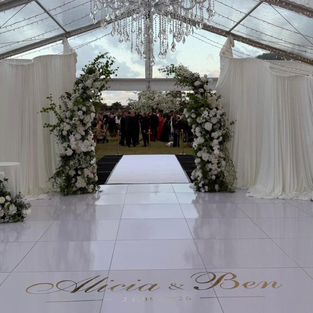 Pillar Floral Arrangement
