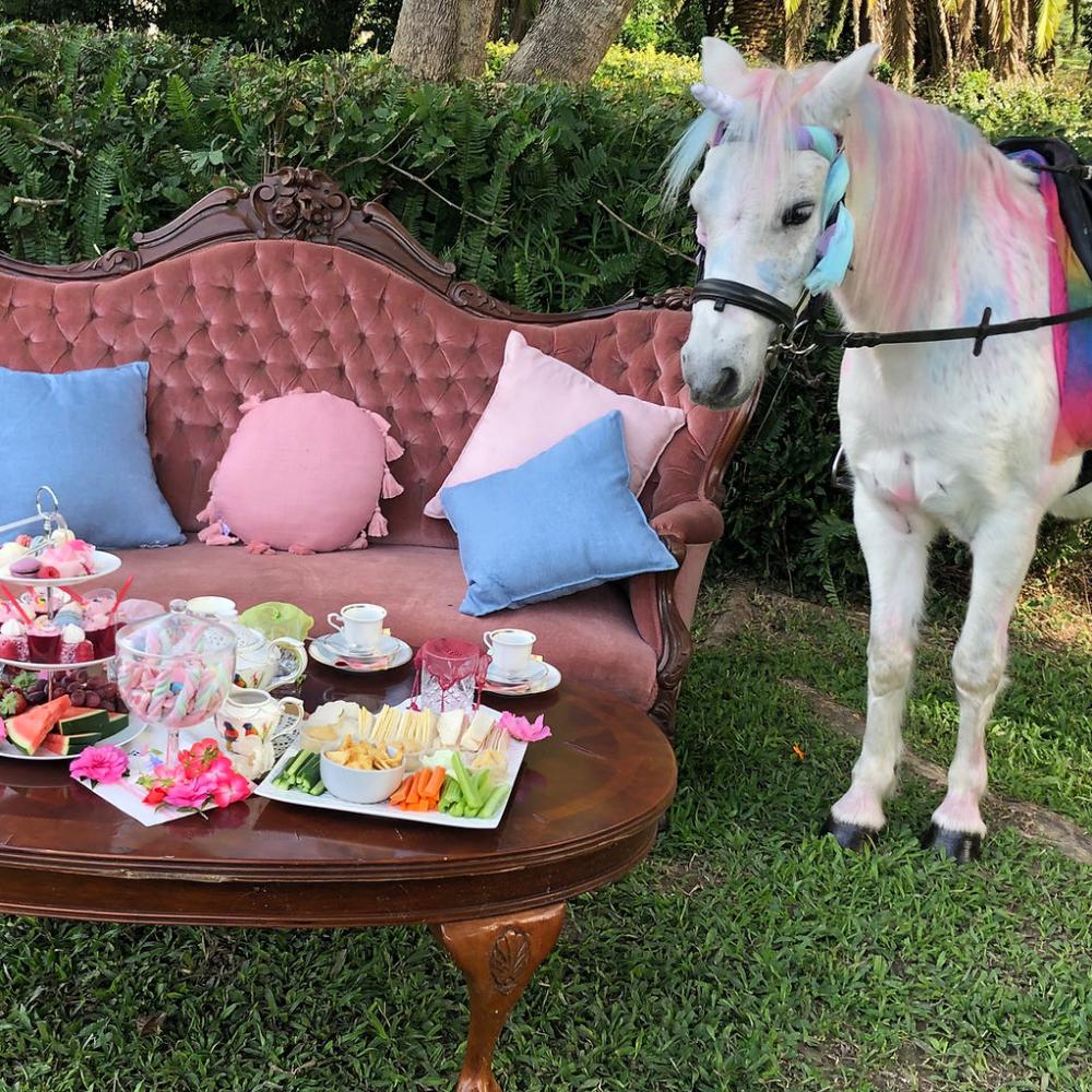 Unicorn High Tea Kids Party (up to 5 kids)