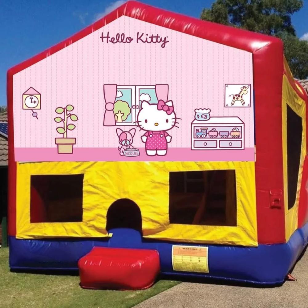 Hello Kitty Medium Banner Jumping Castle