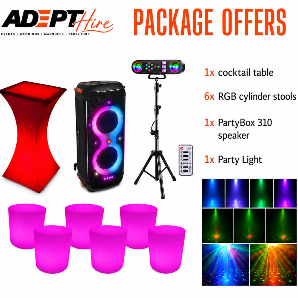 LED Party Starter Package