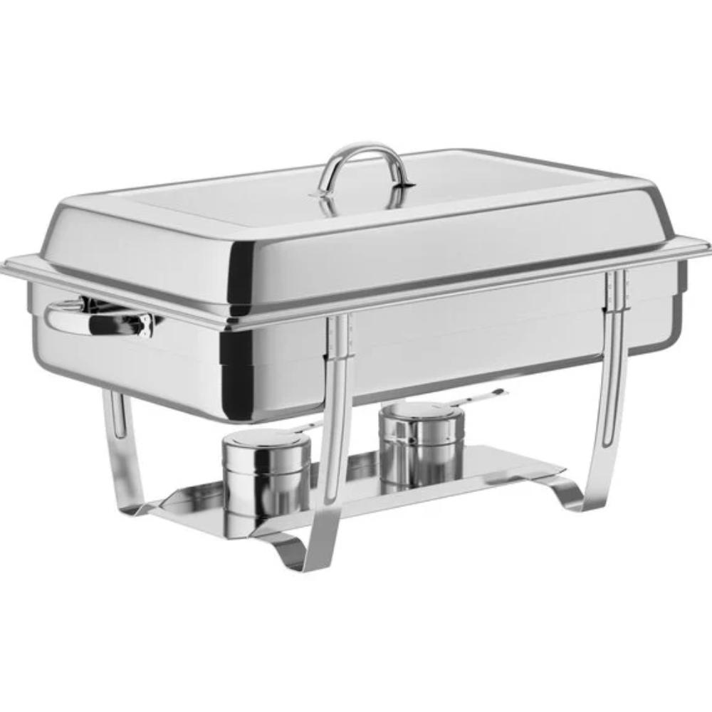 Chafing Dish + Tray + Fuel (Stainless Steel)