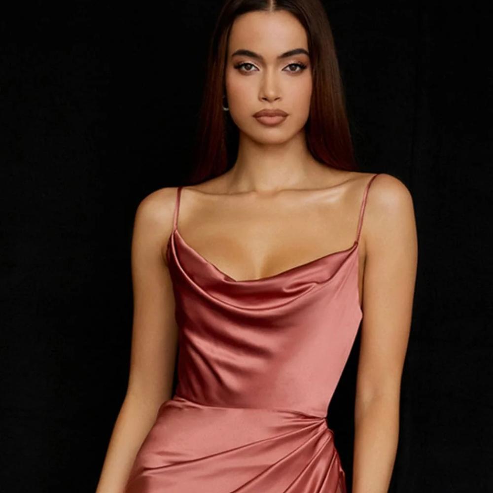 House of CB Reva Midi Dress In Rouge - Size S