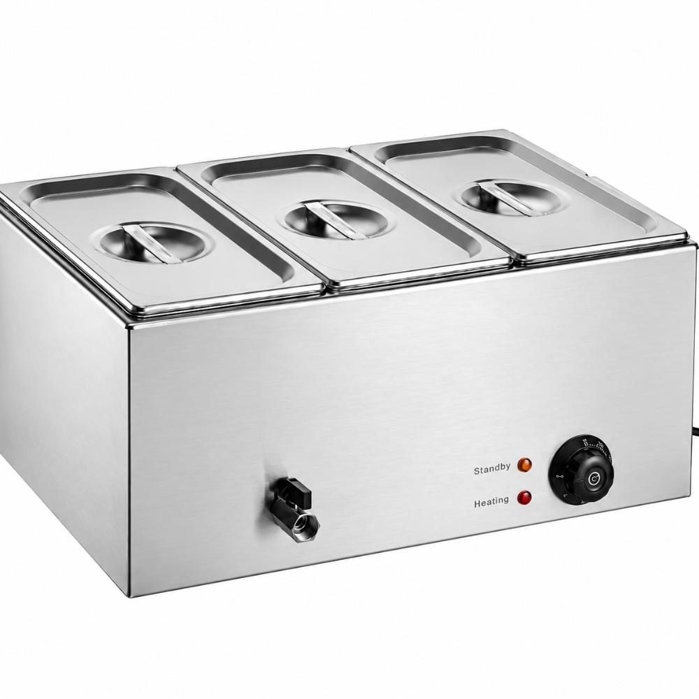 Bain Marie - Commercial 3 Pan