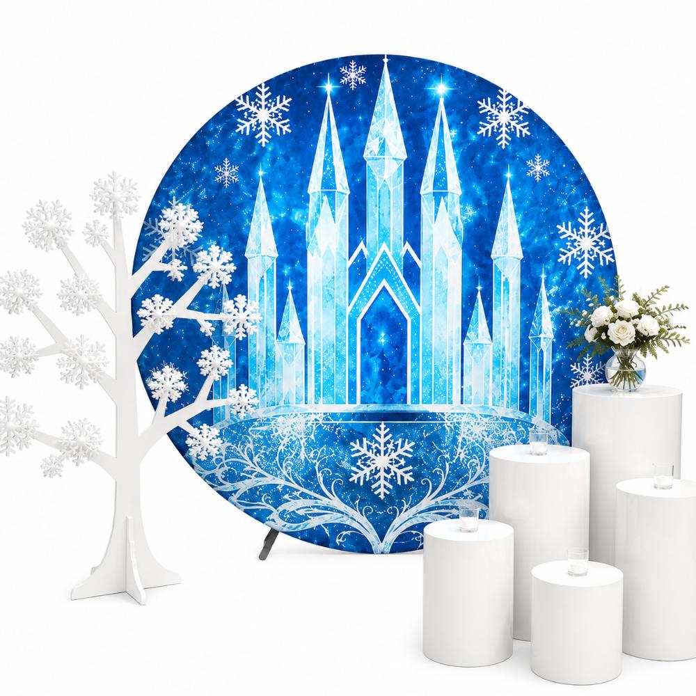 Backdrop - Frozen Themed Backdrop Package
