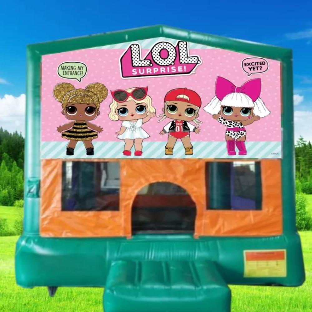 LOL Surprise Small Banner Jumping Castle