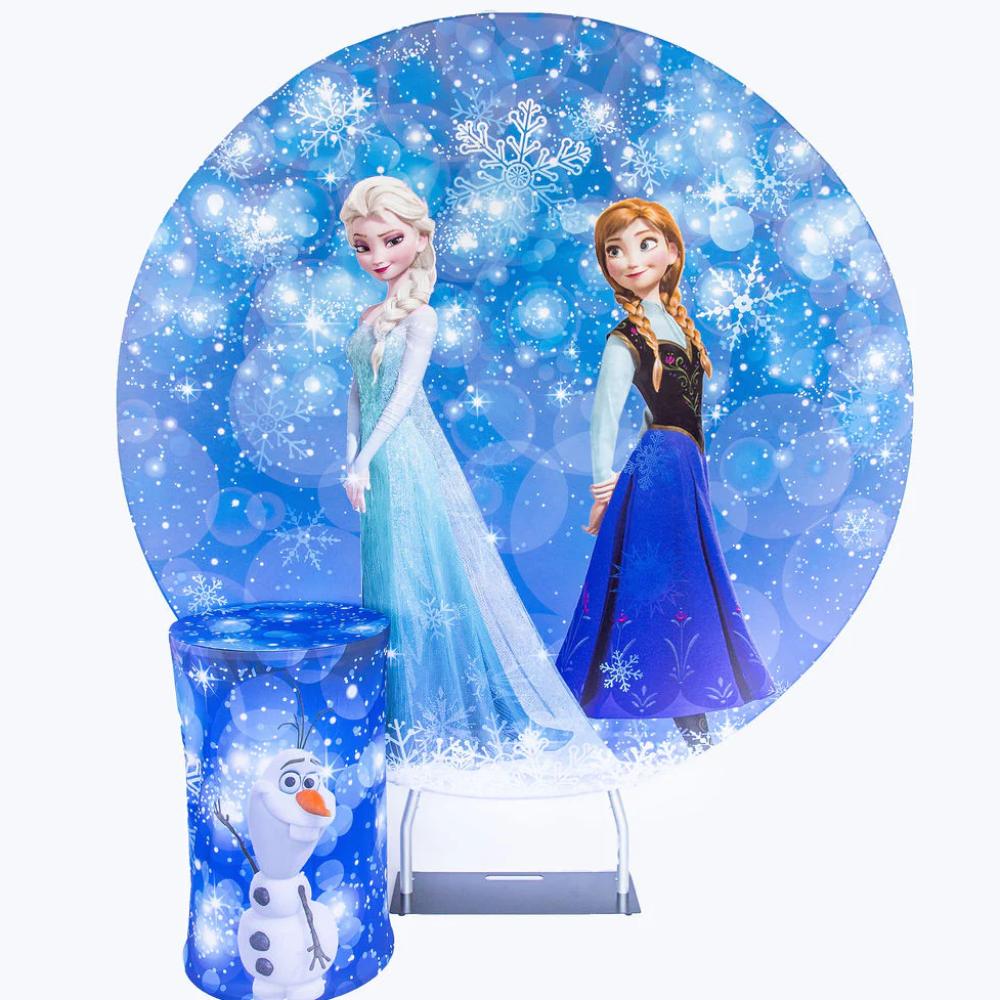 Frozen Round Backdrop package