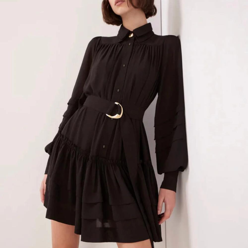 AJE Auroroa Belted Mini Dress Size 4