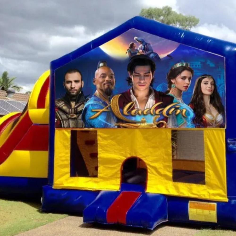 Aladdin Large Banner Jumping Castle