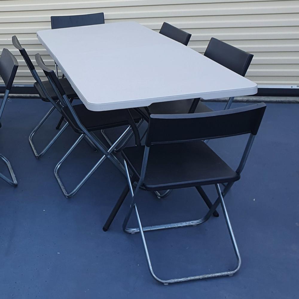 Black Folding Chair