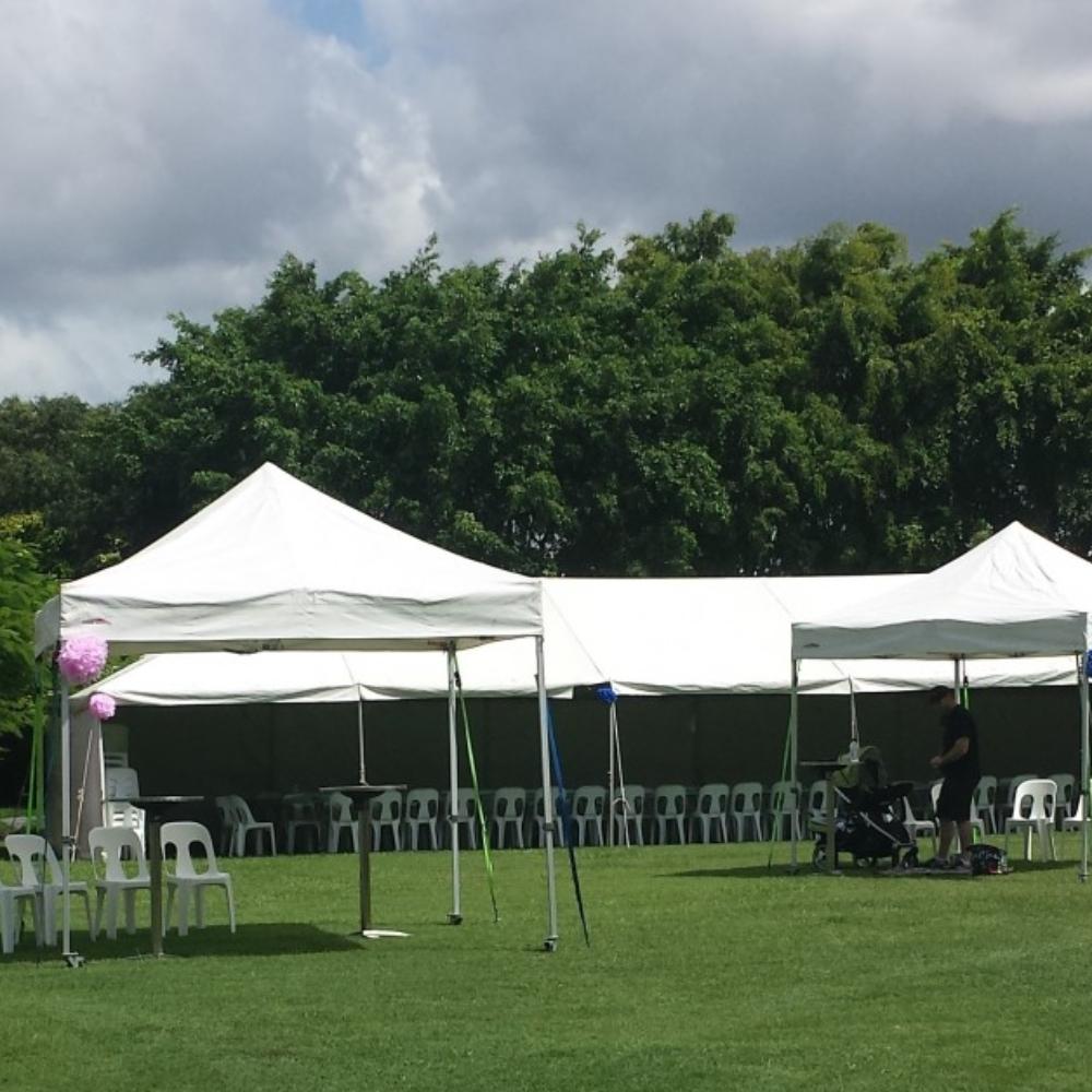 Marquee Pop Up 3m x 3m Pegged - No Walls