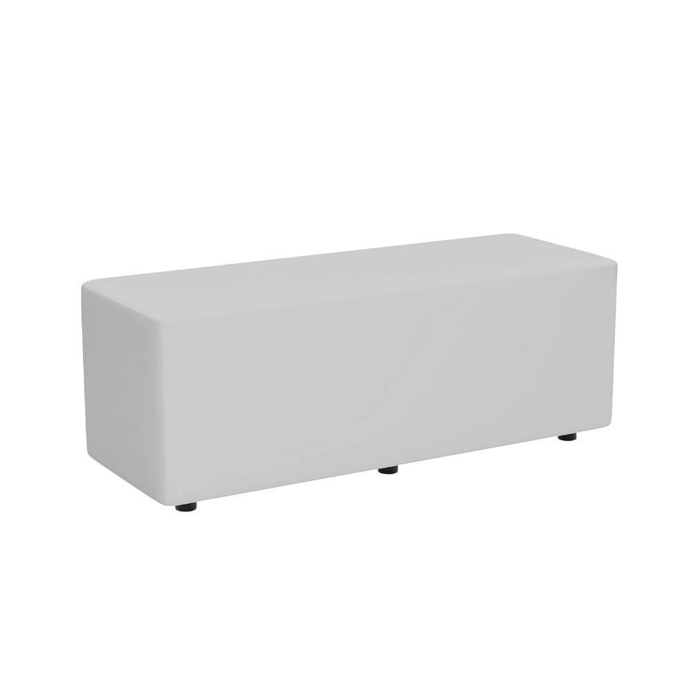 Ottoman - Rectangle - 1200W - White