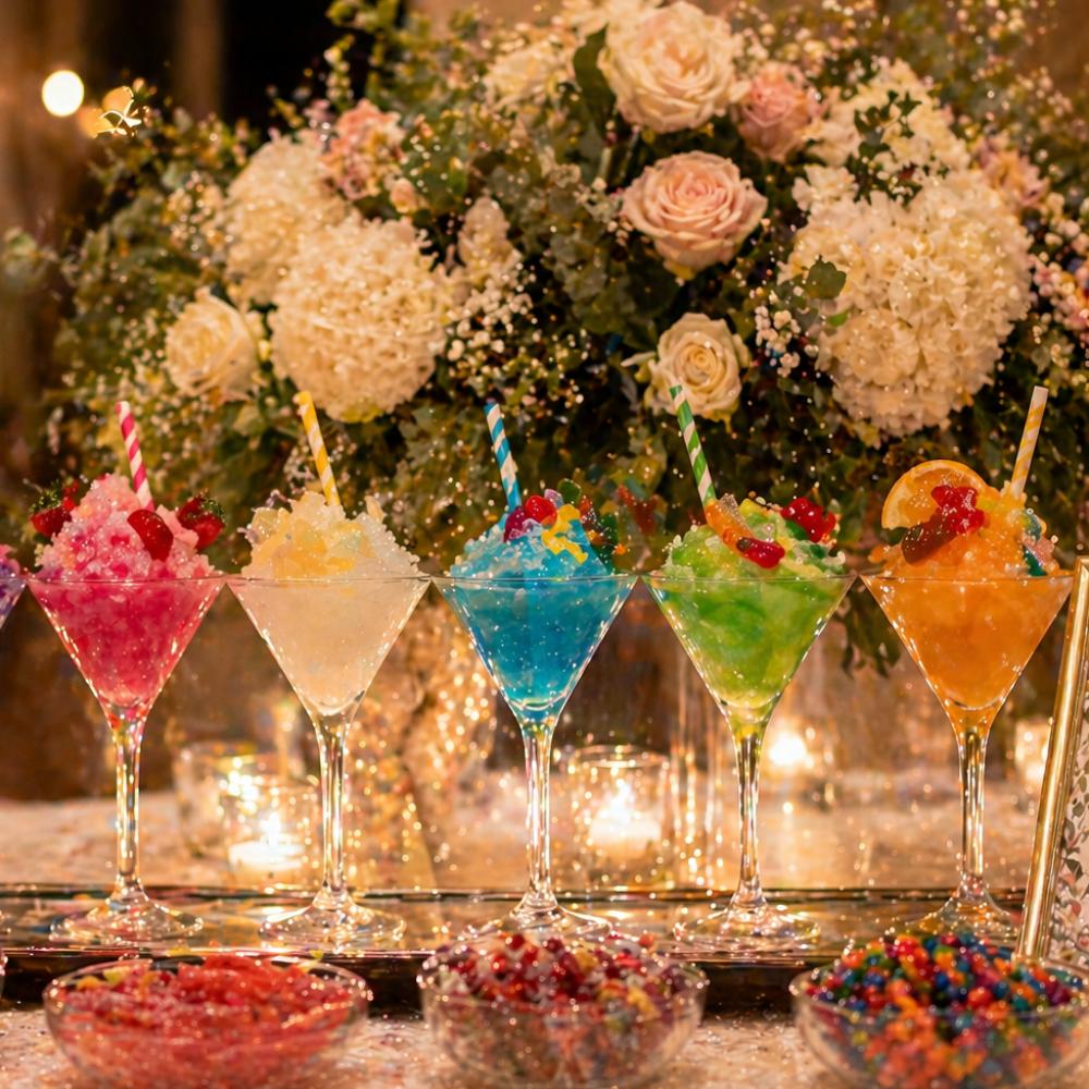 Shaved Ice Cocktails-The VIP Experience