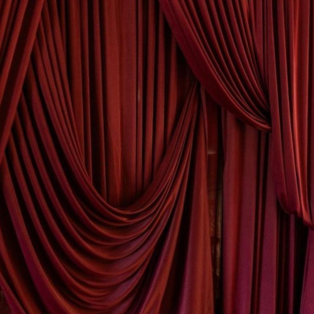 Red Draping