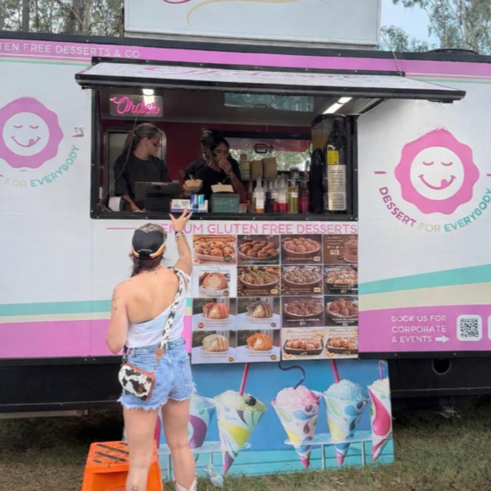 Gluten Free Dessert Food Truck Fried Ice Cream & Ice Cream Station - Weddings (60 pax min)