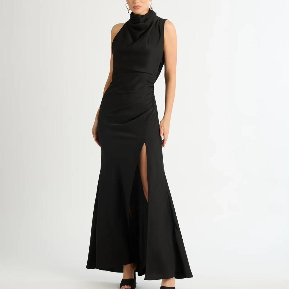 Sheike Venus Maxi Dress - Black Size 8