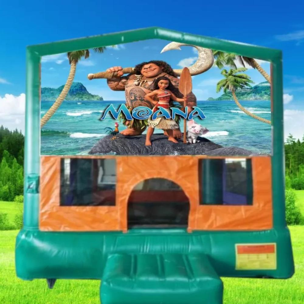 Moana Small Banner Jumping Castle