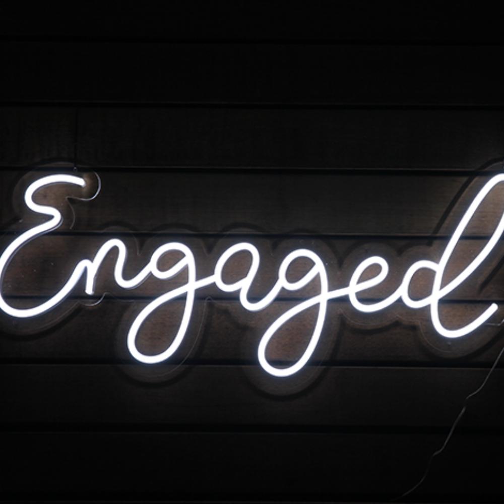 Engaged Neon Sign