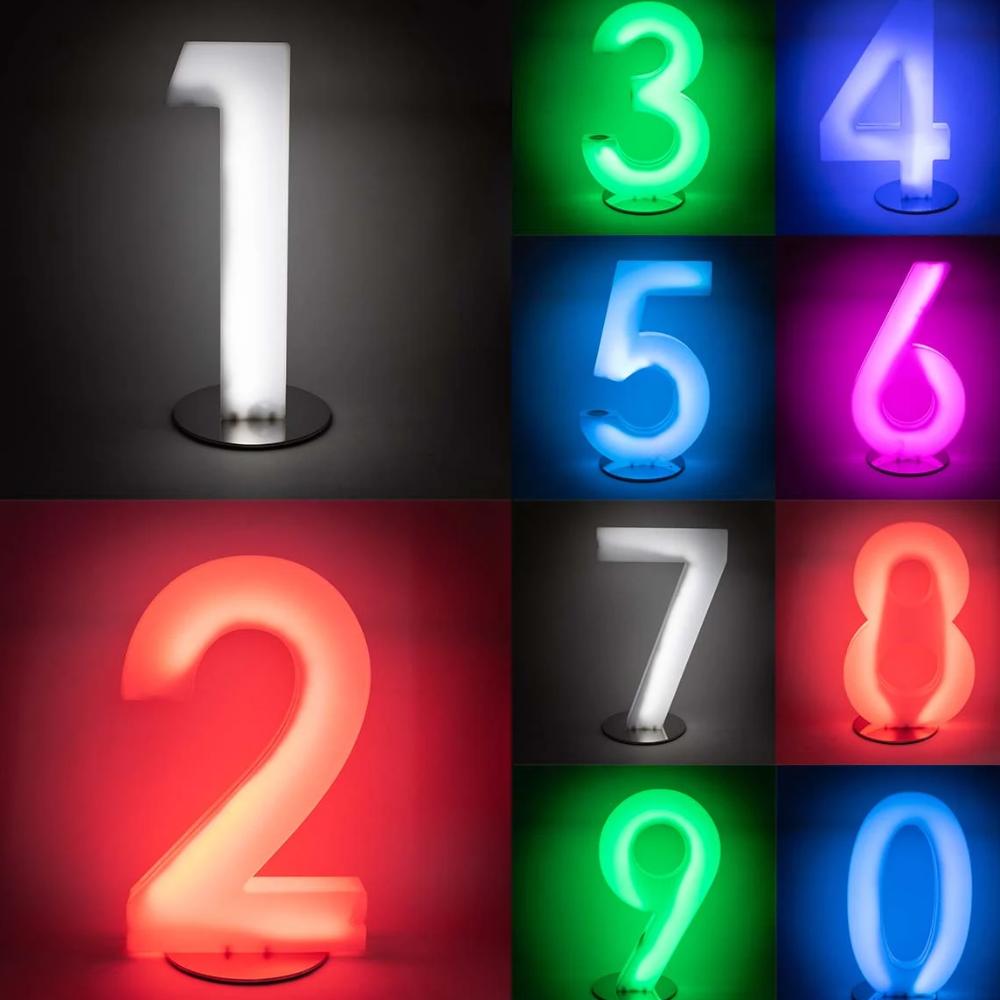 Light Up Numbers LED 83cm
