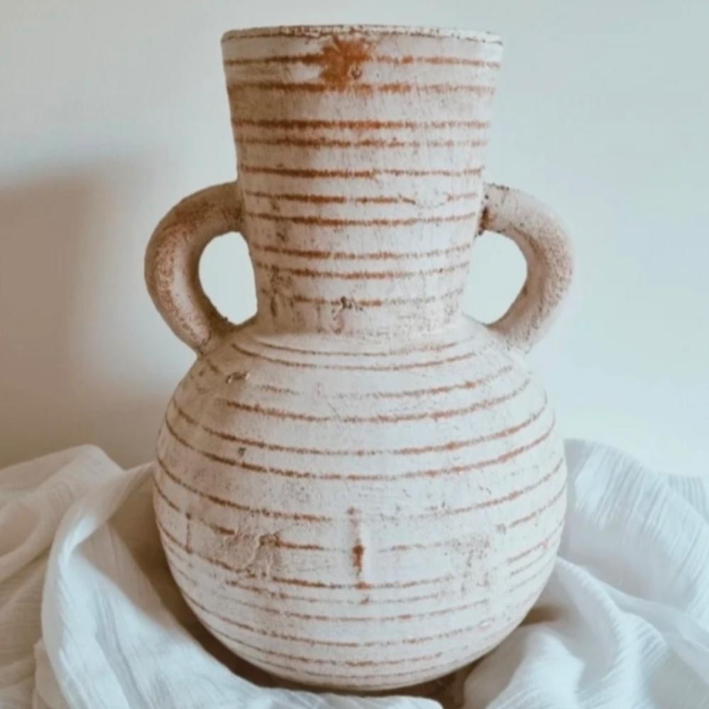 Terracotta Hand-Crafted Urn