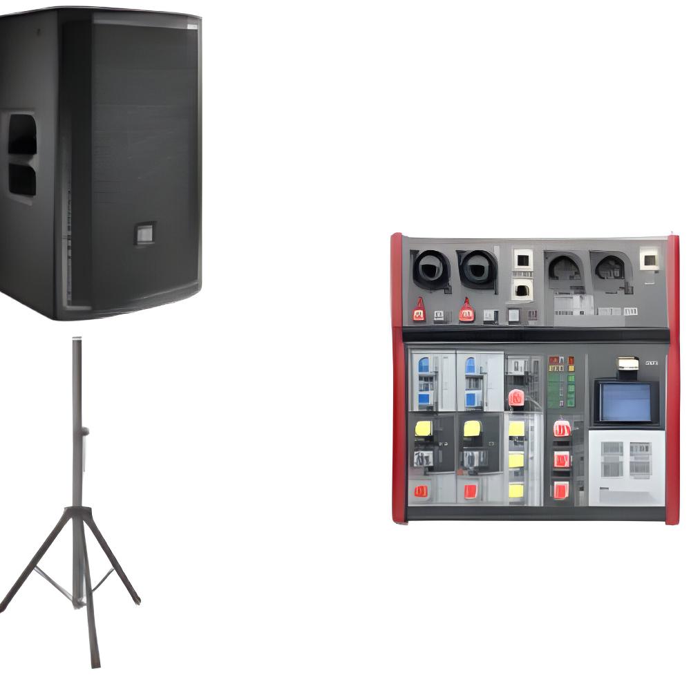 Powered Speaker Package - w/ Bluetooth Mixing Desk