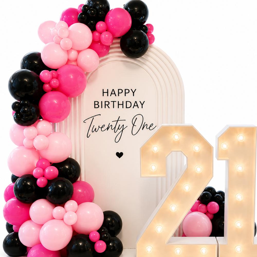 Backdrop - 21 Milestone Package Personalised