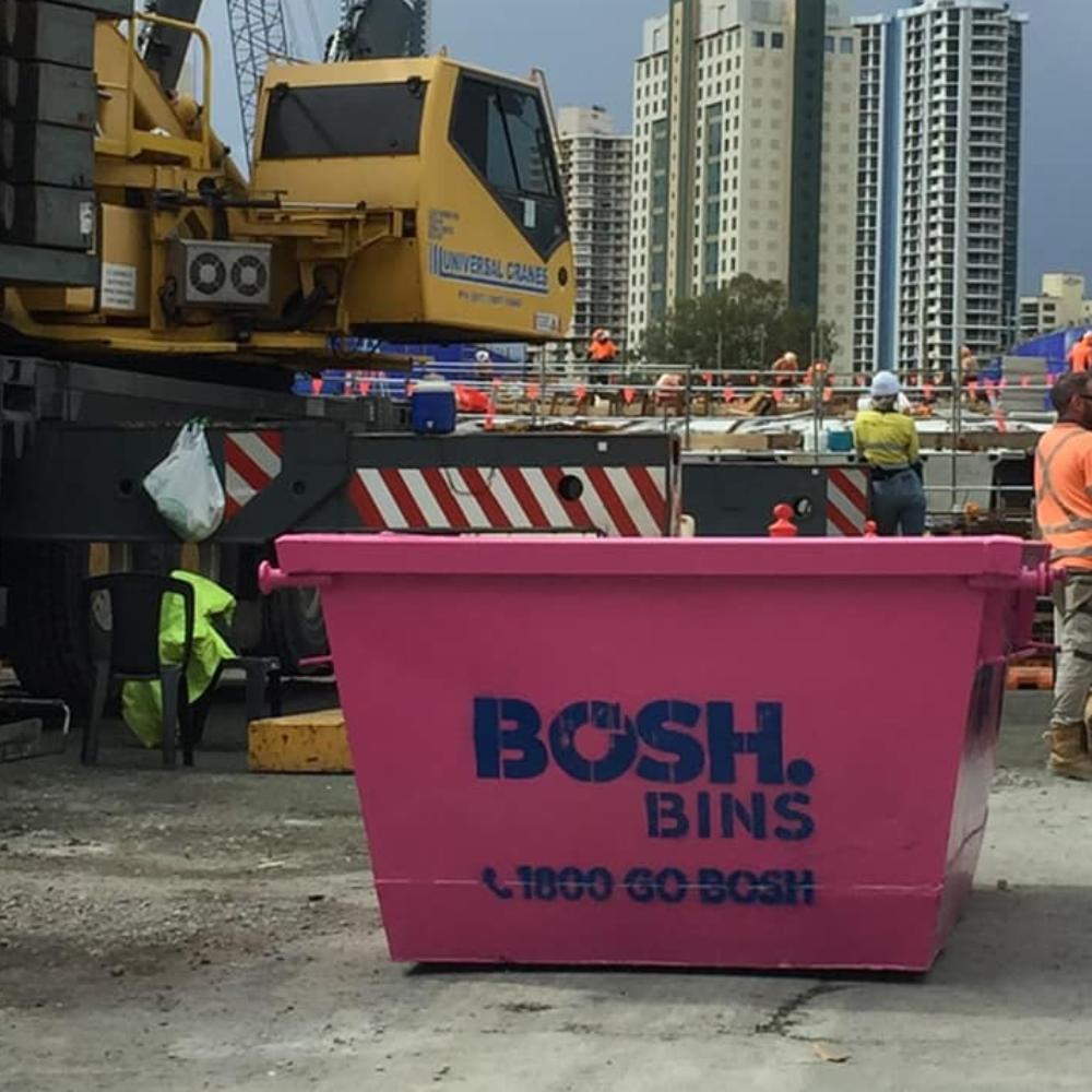 6 Cubic meter Skip bin-Clean Concrete