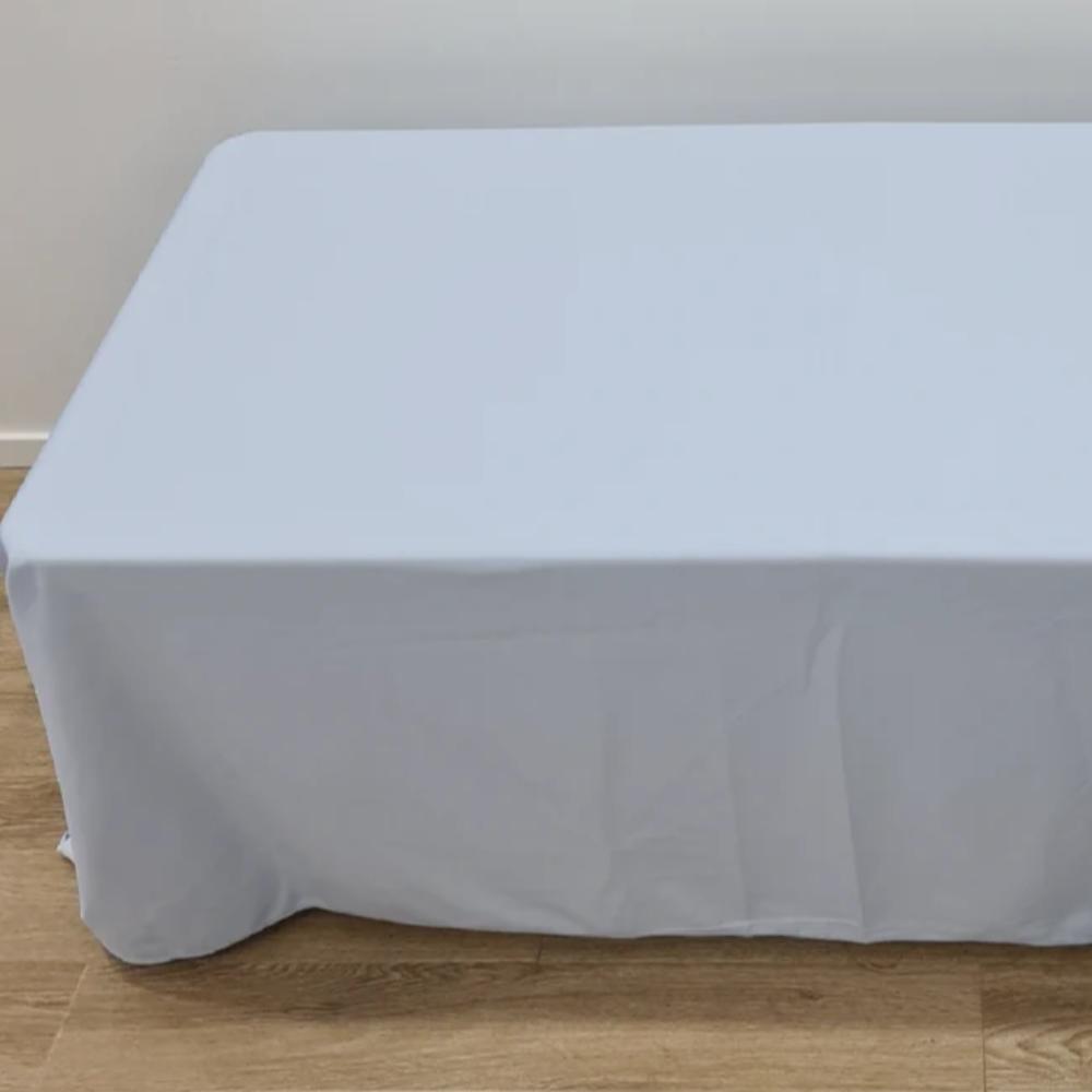 Light Blue 4ft Table & Tablecloth