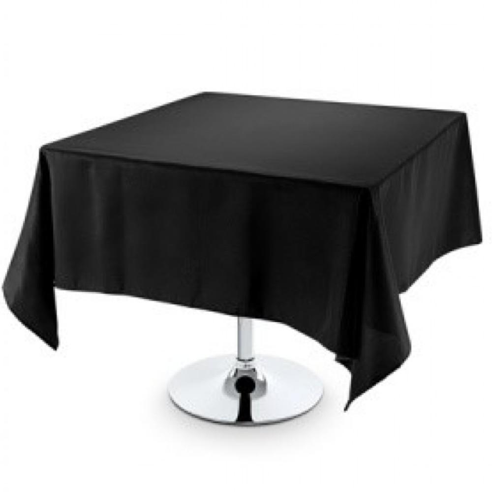 Tablecloth to suit 90cm Square - Black  (140cm x 140cm)