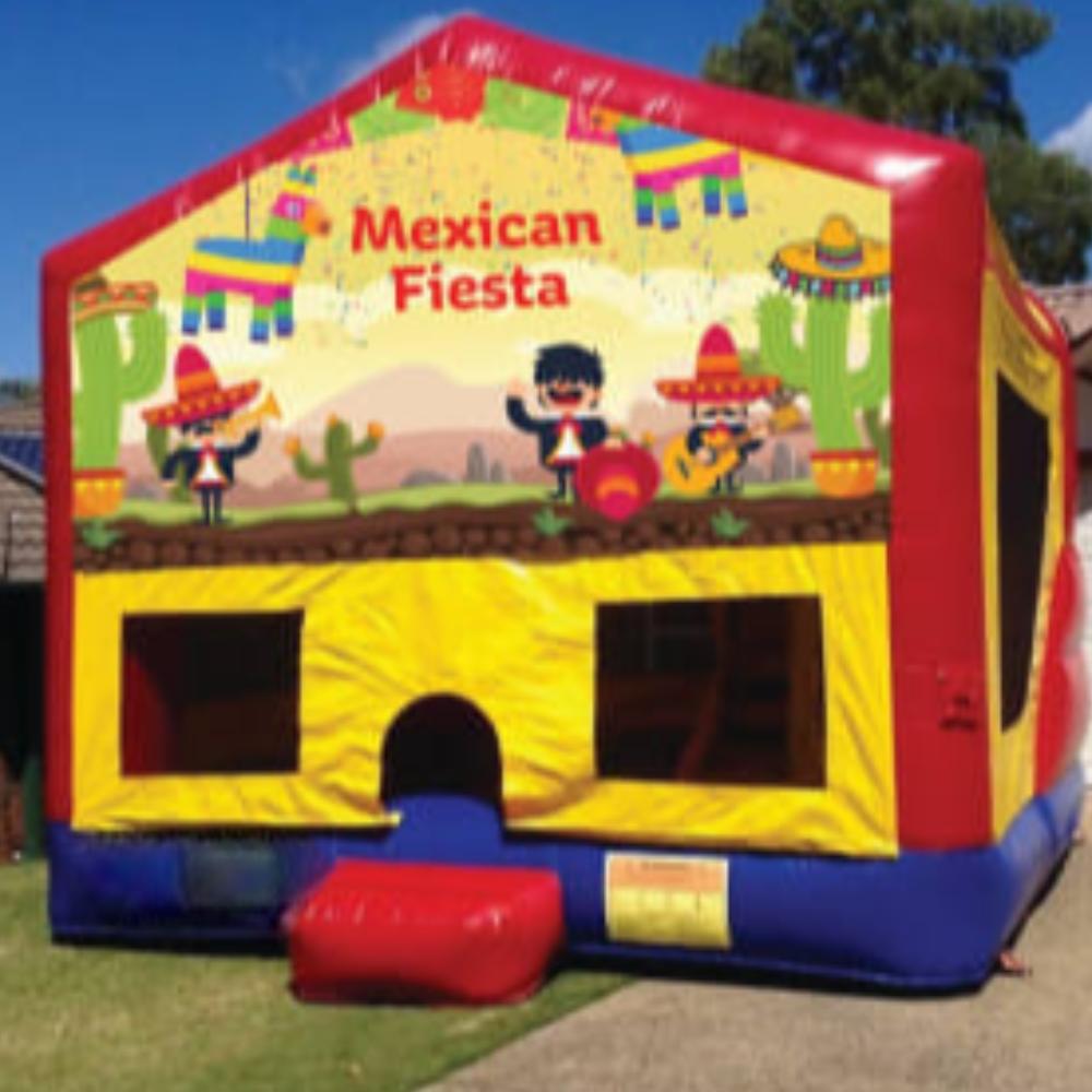 Mexican Fiesta Medium Banner Jumping Castle