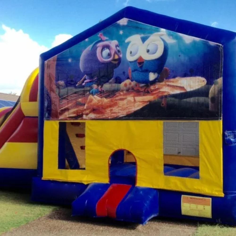 Giggle and Hoot Large Banner Jumping Castle