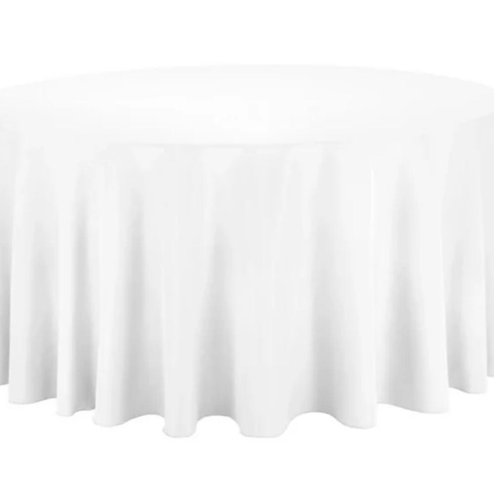 Round Tablecloth White (300cm)