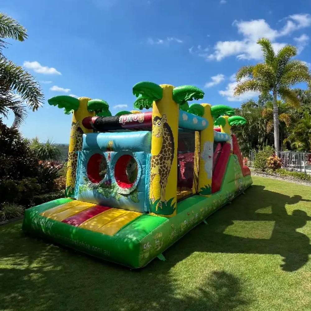 Jungle Inflatable Obstacle Course