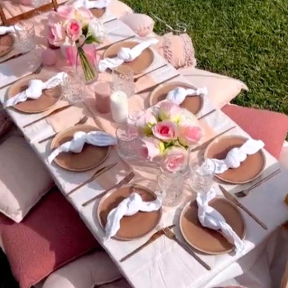 Pink Theme Pop Up Picnic (6 people)