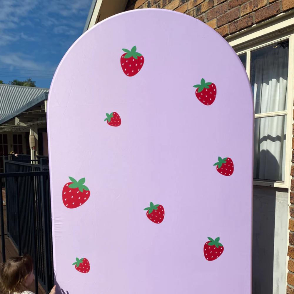 Strawberry Arch backdrop