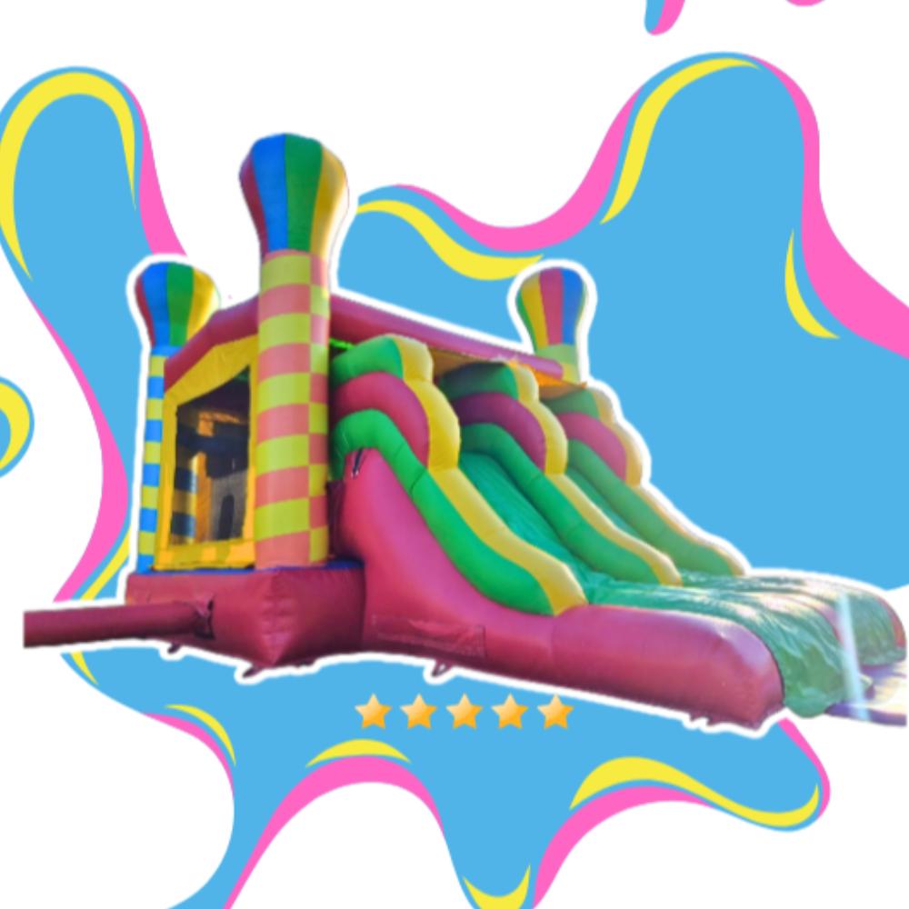 Double Slide Jumping Castle
