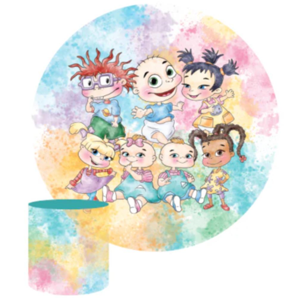 Rugrats Round Backdrop Package