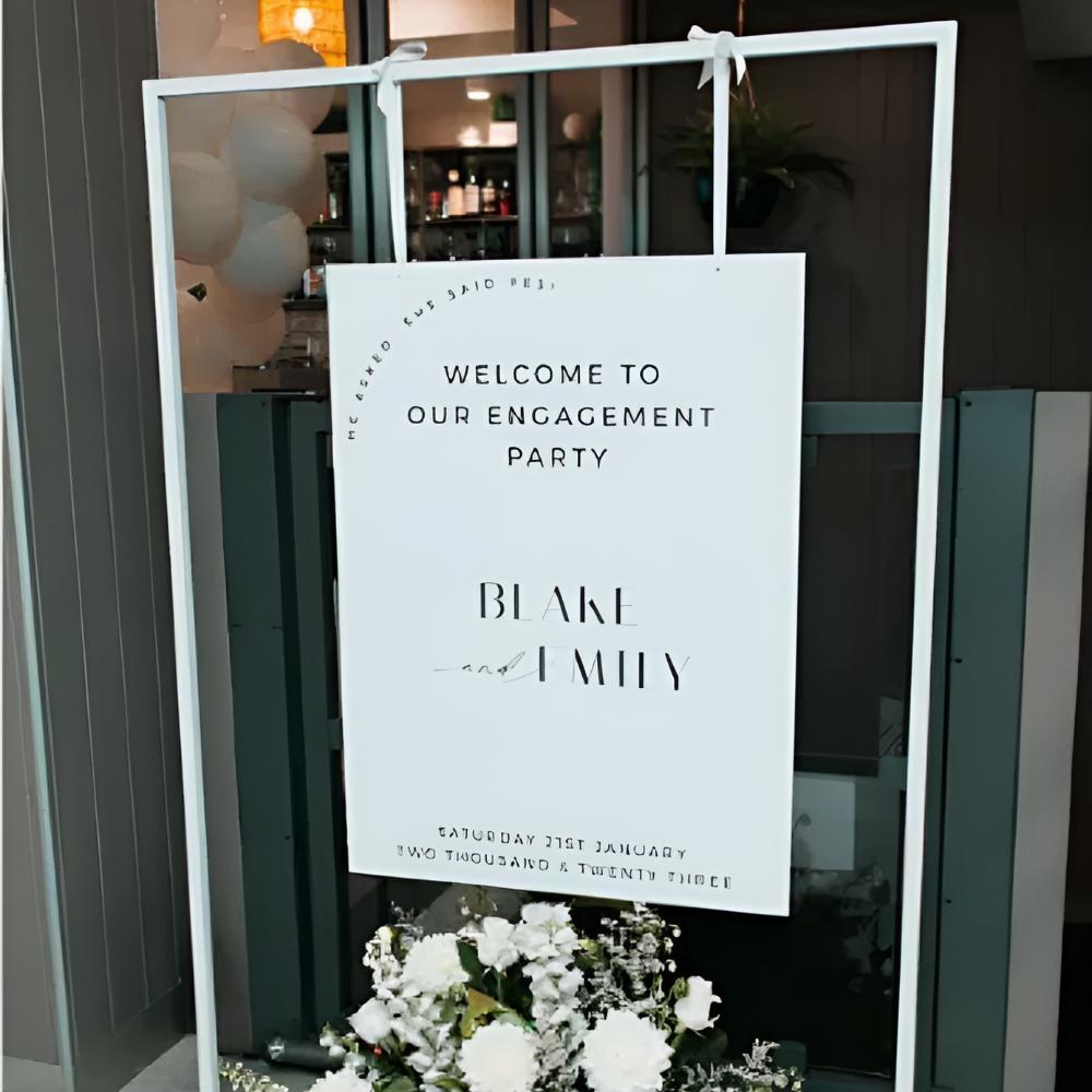 Sign, Decal & Balloon Package 1
