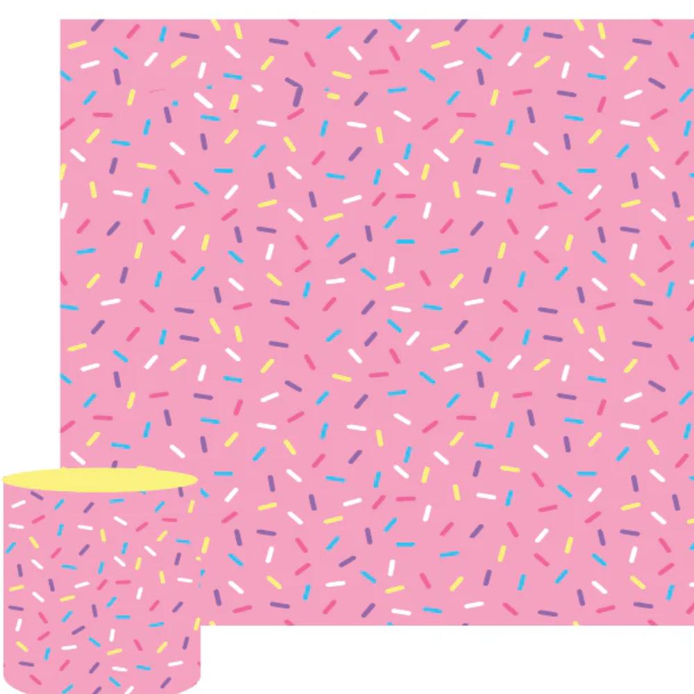 Pink Sprinkle Rectangle Backdrop Package