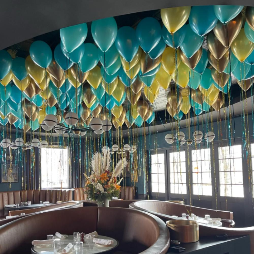 100 Helium Balloon Ceiling Installation Package