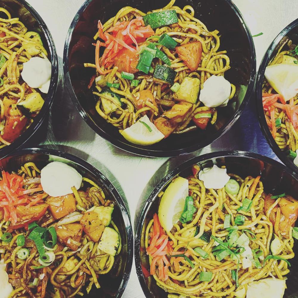 Yakisoba Noodles Food Stall